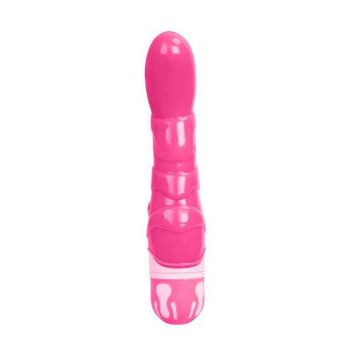 Vibratore Vaginale Impermeabile Rosa con 10 Vibrazioni e Batteria AA